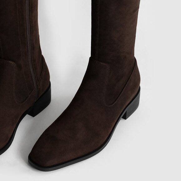 Brand New in Box Sappun knee high brown boots - Picture 4 of 6